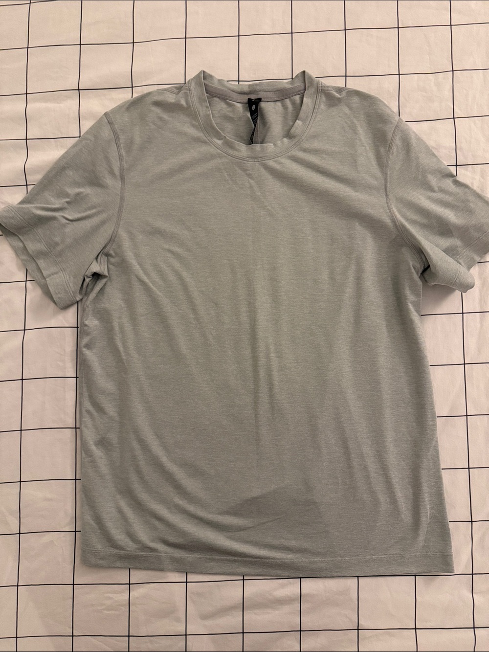 Lululemon Soft Jersey Short-Sleeve - Heathered Vapor Gray